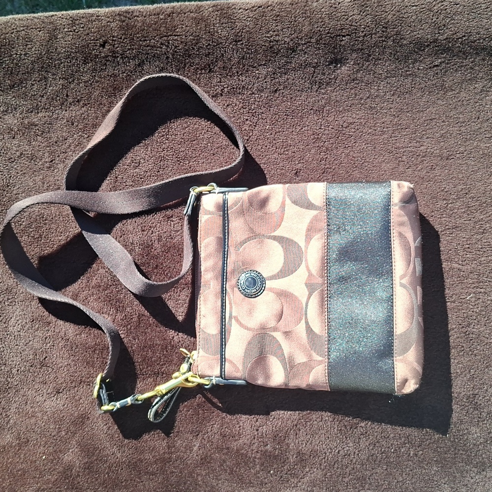 Coach Brown‎ Crossbody Bag